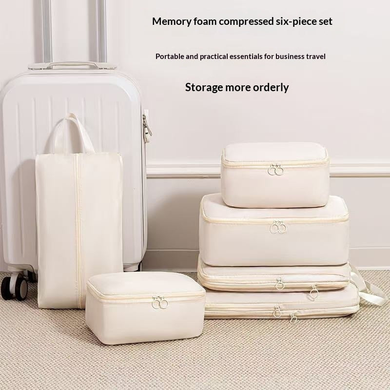 Travel Packing Cubes & Compression Organizer Set