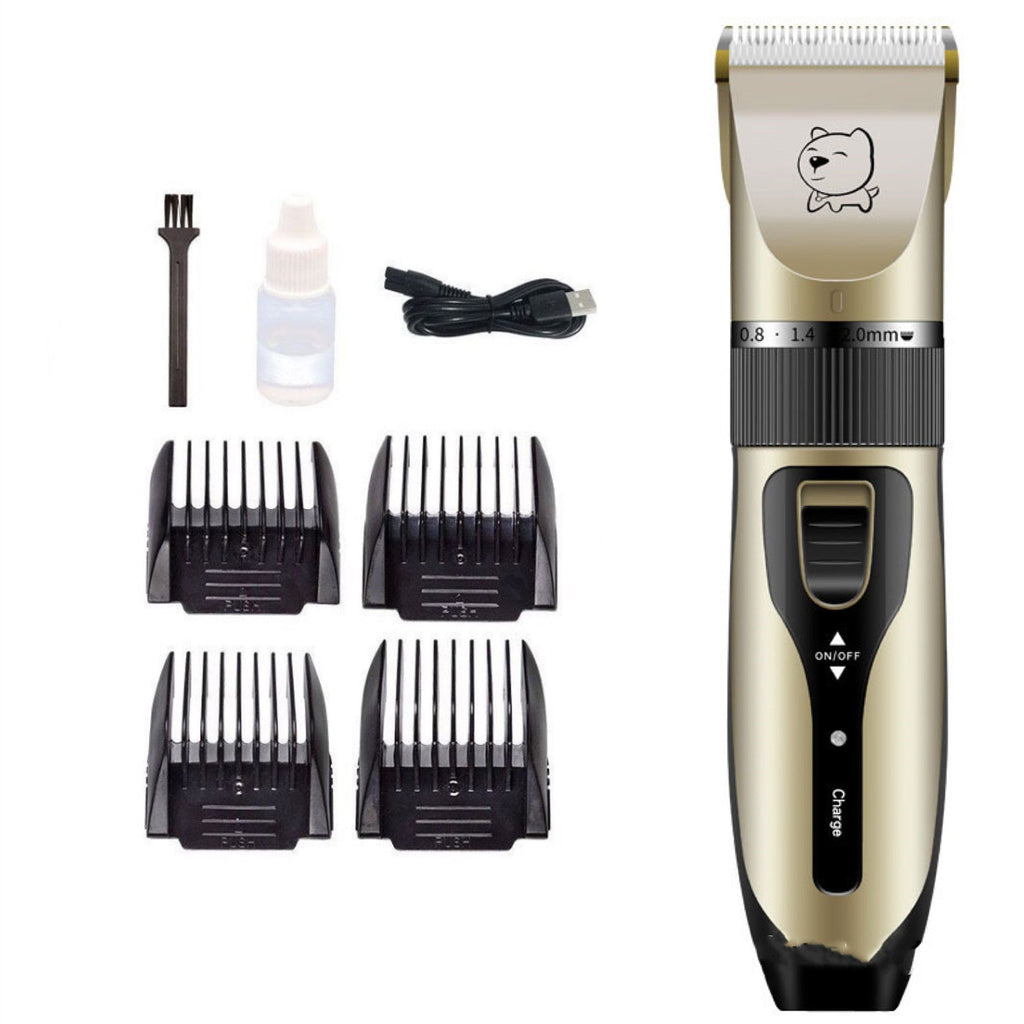 Professional Rechargeable Pet Grooming Clippers for Dogs & Cats ...