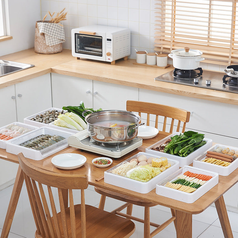Stackable Kitchen Storage & Draining Rack