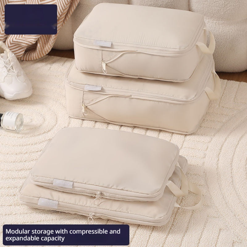 Travel Packing Cubes & Compression Organizer Set