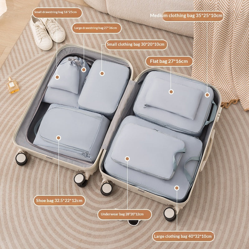 Travel Packing Cubes & Compression Organizer Set