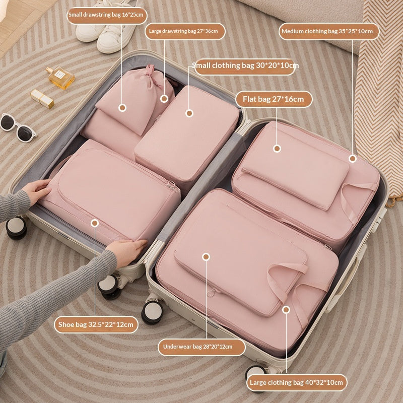Travel Packing Cubes & Compression Organizer Set